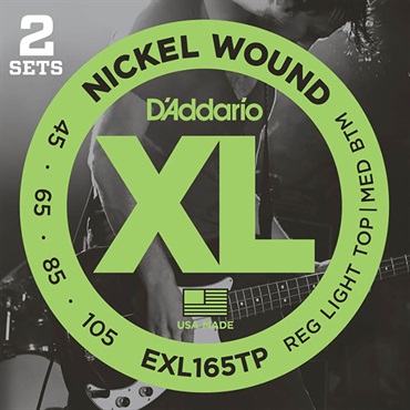 D’Addario XL Nickel Round Wound EXL165-TP