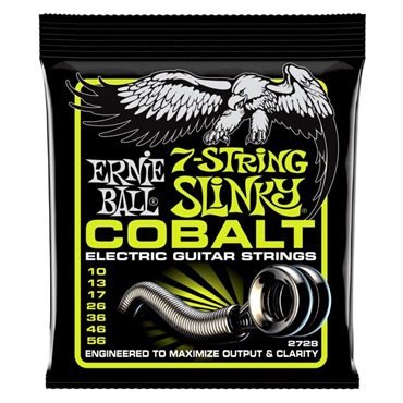 ERNIE BALL Regular Slinky 7-String Cobalt Electric Guitar Strings #2728