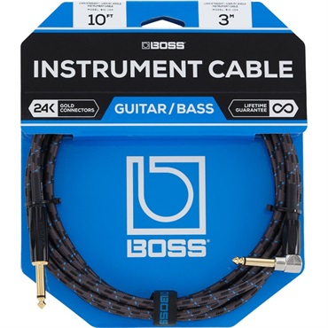 BOSS Instrument Cable BIC-10A [3m/L型-ストレート型]
