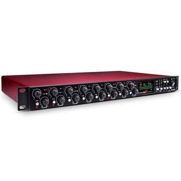 Scarlett OctoPre Dynamic(ADAT入出力搭載・コンプレッサー機能搭載アナログ8ch入出力対応マイクプリアンプ・ラインアンプ)(フォーカスライト)(スカーレット)