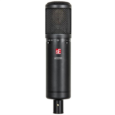 sE Electronics SE2200(単一指向性コンデンサーマイク)Isolation Pack(ショックマウント・ポップシールド)付属(エスイーエレクトロニクス)(カーディオイド)