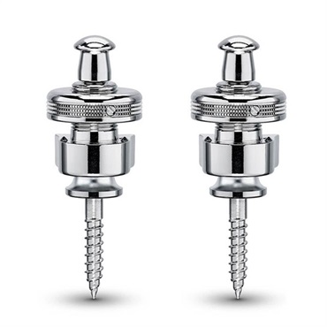 Schaller Strap Lock System S-Locks #14010201/Chrome