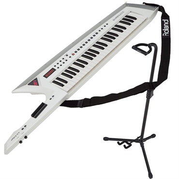AX-EDGE-W【ホワイト】+専用スタンドST-AX2セット  Keytar ローランド キーター ショルダーキーボード ショルキー ステージ