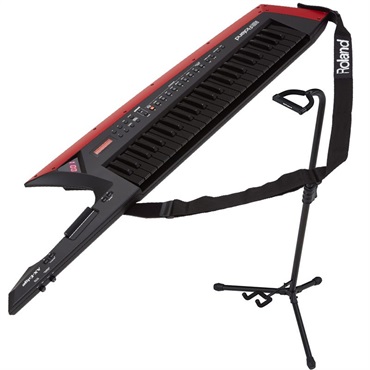 AX-EDGE-B【ブラック】+専用スタンドST-AX2セット Keytar ローランド キーター ショルダーキーボード ショルキー ステージ