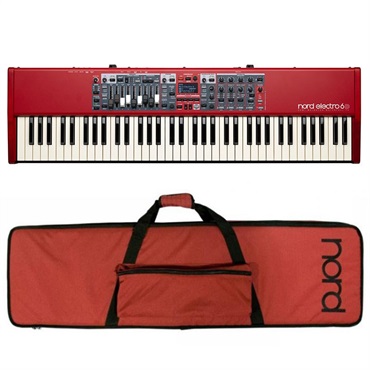 Nord Electro 6D 73+専用ソフトケースセット ノードエレクトロ 73鍵 セミウェイト・ウォーターフォール鍵盤