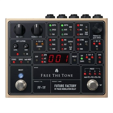 FUTURE FACTORY FF-1Y [RF PHASE MODULATION DELAY]（フリーザトーン）ディレイ