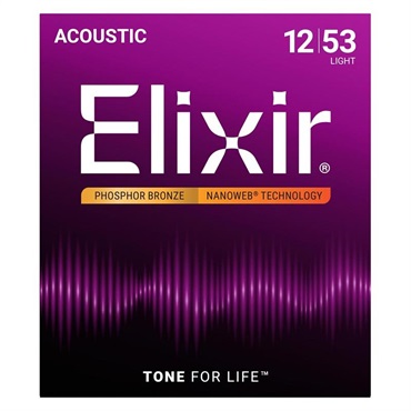 Acoustic Phosphor Bronze with NANOWEB Coating #16052 (Light/12-53)