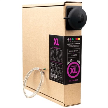 D’Addario 【夏のボーナスセール】 BULK SHOP Nickel Wound [EXL120-B25]
