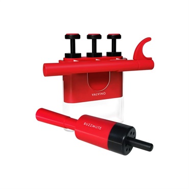 その他ブランド(管楽器・吹奏楽器) 【夏先取り大特価セール】TABIBITO VALVINO & BUZZMUTE セット Scarlet Red