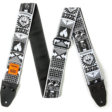 Dunlop (Jim Dunlop) 【夏先取り大特価セール】I Love Dust Jacquard Straps Out Of Control (ILD10)