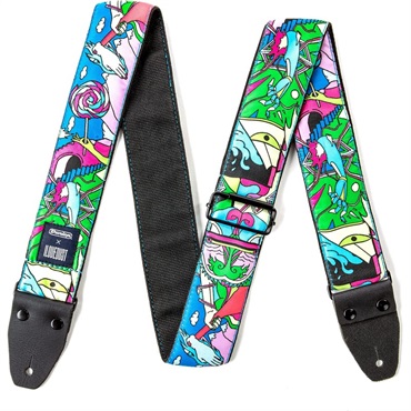 Dunlop (Jim Dunlop) 【夏先取り大特価セール】I Love Dust Jacquard Straps Dust Sucker (ILD12)