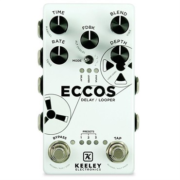 keeley ECCOS V2 DELAY/LOOPER（キーリー）テープエコー　ルーパー