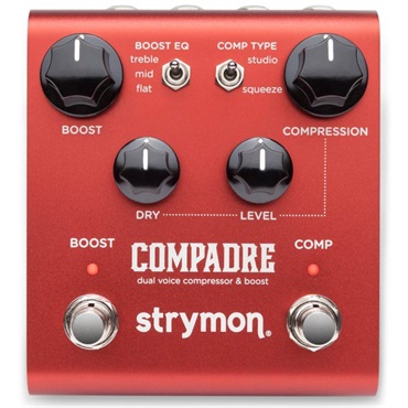 strymon COMPADRE [dual voice compressor & boost]（ストライモン）コンプレッサー