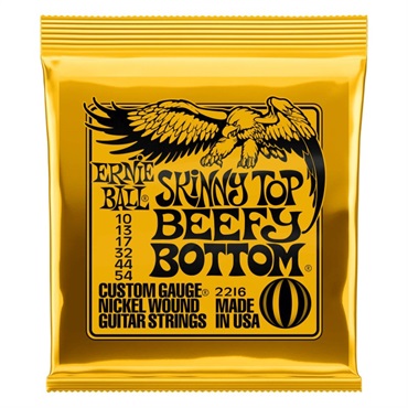 ERNIE BALL Skinny Top Beefy Bottom Slinky Nickel Wound Electric Guitar Strings 10-54 #2216