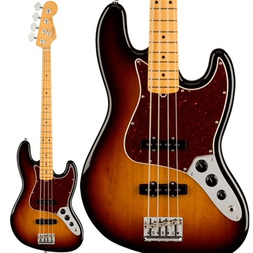 American Professional II Jazz Bass (3-Color Sunburst/Maple)【生産完了品】 【The Spring Summer 2026 Campaign】