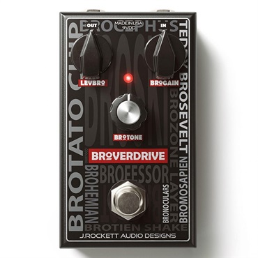 J. Rockett Audio Designs Broverdrive（Jロケットオーディオデザイン/JRAD）オーバードライブ