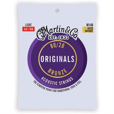 MARTIN ORIGINALS 80/20 BRONZE M140 [Light/12-54]