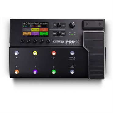 Line6 POD Go Wireless（ライン6）マルチエフェクター