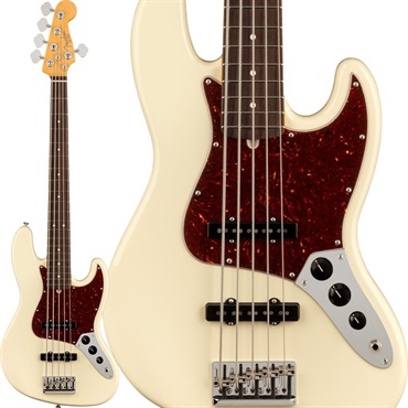 Fender USA American Professional II Jazz Bass V (Olympic White/Rosewood)【生産完了品】 【The Spring Summer 2026 Campaign】