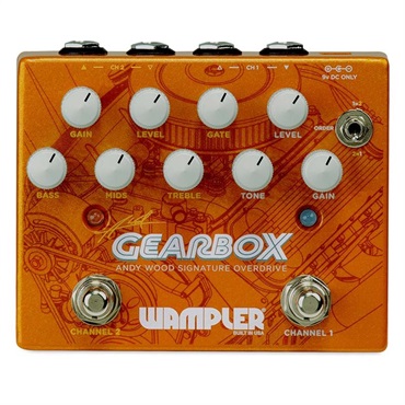 Wampler Pedals Gearbox [Andy Wood Signature Overdrive]（ワンプラーペダル）オーバードライブ　シグネチャーモデル