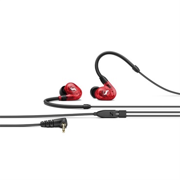 【夏先取り大特価セール】IE 100 PRO Red(ゼンハイザー)(イヤホン・イヤモニ)(有線イヤフォン)(レッド)(1.3ｍストレートケーブル)