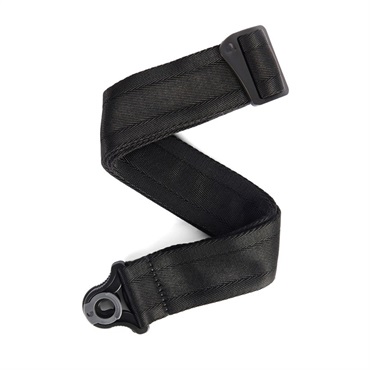 D’Addario Auto Lock Guitar Strap［50BAL00/Black］