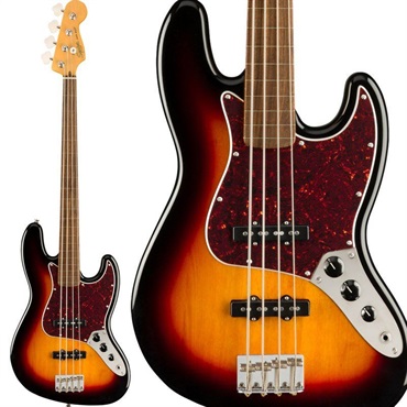 Squier by Fender Classic Vibe '60s Jazz Bass Fretless Laurel Fingerboard (3-Color Sunburst)【値上げ前旧価格品】
