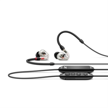 SENNHEISER 【夏先取り大特価セール】IE 100 PRO WIRELESS CLEAR(Bluetooth・ワイヤレスイヤフォン)(有線イヤホン接続用・ストレートケーブル1.3ｍ付属)(クリア)(ゼンハイザー)