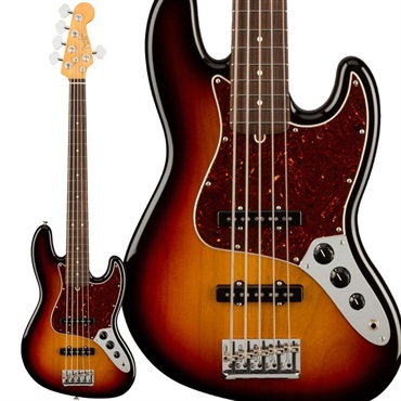 【入荷待ち、ご予約受付中】 American Professional II Jazz Bass V (3-Color Sunburst/Rosewood) 【The Spring Summer 2026 Campaign】