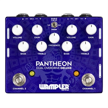 Pantheon Deluxe DUAL OVERDRIVE（ワンプラーペダル）オーバードライブ
