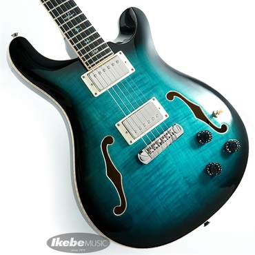 SE Hollowbody II Piezo (Peacock Blue Burst)