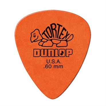 418R Tortex Standard Picks 0.60mm (Orange)