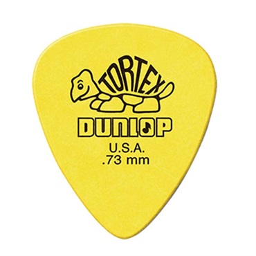 418R Tortex Standard Picks 0.73mm (Yellow)