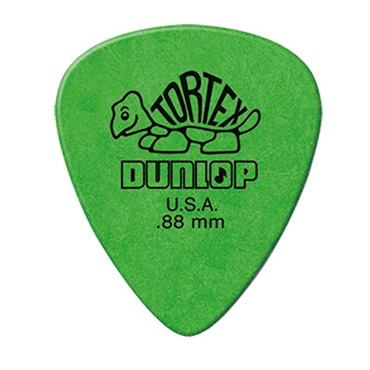 Dunlop (Jim Dunlop) 418R Tortex Standard Picks 0.88mm (Green)