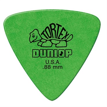 Dunlop (Jim Dunlop) 431R Tortex Triangle Picks 0.88mm (Green)