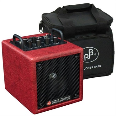 PJB（Phil Jones Bass） 【入荷待ち、ご予約受付中】NANOBASS X4C (RED) w/専用キャリングケース