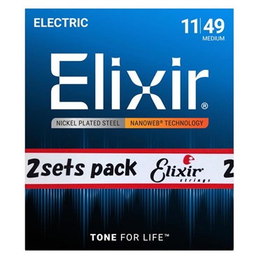 Electric Nickel Plated Steel with NANOWEB Coating 2SET PACK #12102 (Medium/11-49)