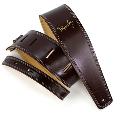 Leather-Leather 2.5inch Standard Tail [Dark Chocolate-Cream]