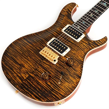 P.R.S. 【Paul Reed Smith氏サインイン入りバックプレート付属！】 Ikebe Original Wood Library Custom24 McCarty Thickness Tiger Eye #0340405 【2022年生産モデル】