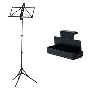 YAMAHA ヤマハ / MS-260AL アルミ製譜面台 & MS-RKDX 譜面台ラック セット【セットがお買い得!!】