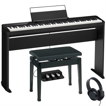 CASIO カシオ PX-S5000＋純正スタンド＋日本製高低自在イス＋純正3本ペダルセット【ヘッドホン付】(沖縄・離島送料別途見積り)（代引き不可）(電子ピアノ)