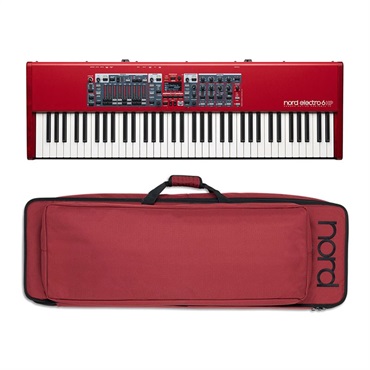 Nord Electro 6 HP73+専用ソフトケースセット ノードエレクトロ 73鍵 ハンマーアクション・ポータブル鍵盤　※配送事項要ご確認
