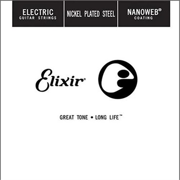 15242 NANOWEB ELECTRIC NICKEL PLATED STEEL Coating Strings (Single/.042)