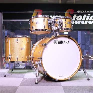 YAMAHA Absolute Hybrid Maple 4pc Drum Set [AMB2216-GCS + AMP6F3-GCS／カラー：ゴールドシャンパンスパークル(GCS)] 【店頭入荷！】