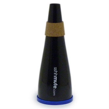 Bremner 【夏のボーナスセール】ブレンナー / sshhmute Practice Mute Blue トランペット、コルネット用 ミュート【受注生産カラー】