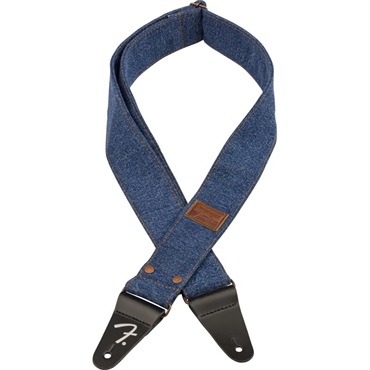 Fender USA Fender(R) x Wrangler(R) Riveted Denim Strap， Indigo[#0990638003]