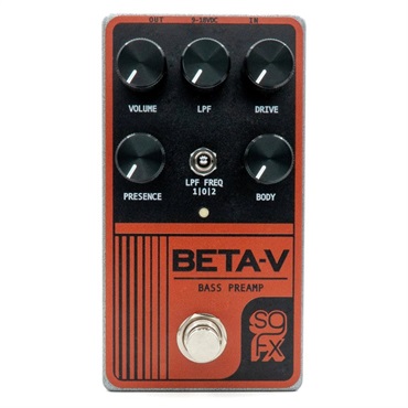 SolidGoldFX 【入荷待ち、ご予約受付中】 BETA-V Bass Preamp
