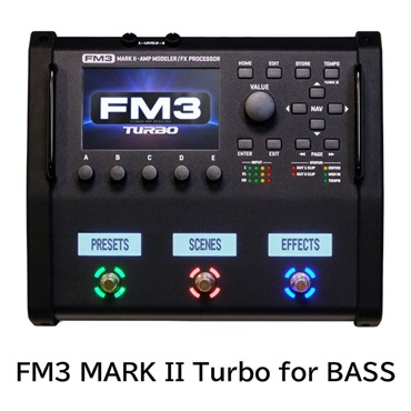 【入荷待ち、ご予約受付中】 FM3 MARK II Turbo for BASS