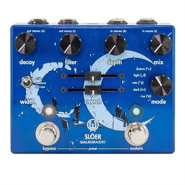 WALRUS AUDIO Sloer Stereo Ambient Reverb (Blue) WAL-SLOER #BL（ウォルラスオーディオ）リバーブ