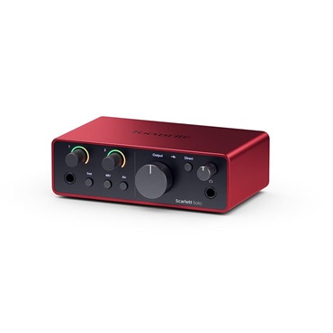 Scarlett Solo gen4 (Cubase LE付属)(2in2out・USB-C オーディオインターフェイス)(フォーカスライト)(スカーレット)(4th Gen)